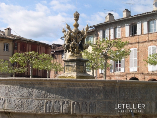 LETELLIER Architectes - Restauration de la fontaine de Griffoul